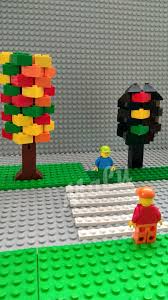 Lego Pedestrian Crossing Traffic Light Lego Activities Lego Projects Lego Duplo