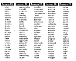 6th Grade Spelling Bee List Page 1 Line 17qq Com