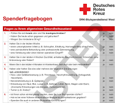 Der fragebogen dient zur ermittlung des aktuellen gesundheitszustandes. Blutspendetermin 25 Januar 2018 Drk Oberkirchen Saar Facebook