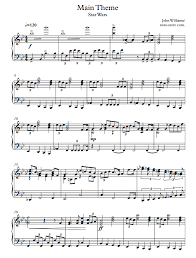 Please check if transposition is possible before your complete your this piano & vocal sheet music was originally published in the key of f. John Williams Star Wars Main Theme Sheet Music For Piano Download Piano Easy Sku Pea0000499 At Note Store Com