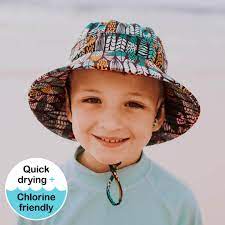 Kids Beach Bucket Sun Hat Surfboard Bedhead Hats