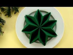 Stern aus einer serviette falten. Servietten Falten Weihnachten Sterne Falten Anleitung Weihnachtsdeko Diy Youtube