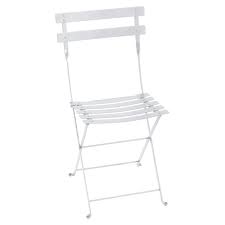 Chair color of resin folding chairs wholesale. Fermob Bistro Folding Chair Cotton White Matt