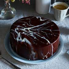 Meet Salvador Dali Style Chocolate Glaze It S Easier Than It Looks Glaze For Cake Chocolate Glaze Cake Chocolate Glaze