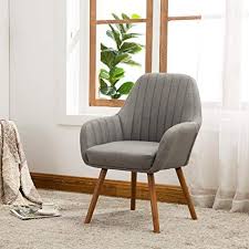 Amazon Com Roundhill Furniture Ac151gy Tuchico Contemporary Fabric Accent Chair Gray Kitchen Dining Fabric Accent Chair Accent Chairs Furniture