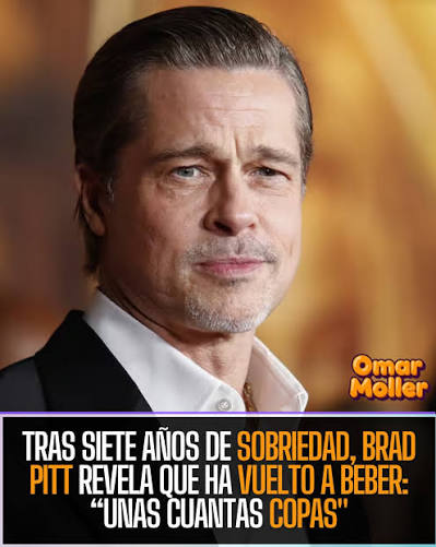 URGENTE | Brad Pitt sorprendió al revelar que, después de mantenerse sobrio  durante siete años, volvió a consumir bebidas alcohólicas. El actor, de 62  años, contó en una entrevista con 'Esquire' que