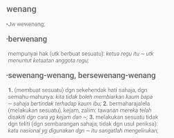 01/03/2013 encik syed ahmad syukerie b. Rafflesia Tiomanensis Sur Twitter Wenang Wewenang Suatu Hak Atau Kekuasaan Maka Baru Kita Faham Makna Sewenang Wenangnya Bila Ada Hak Atau Kekuasaan Melakukan Sesuatu Maka Kita Boleh Lakukannya Sesuka Hati Sewenang Wenangnya