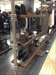 Diy clothing retail display, workwear ladders! Do It Yourself Store Fixture Extravaganza Fixtures Close Up