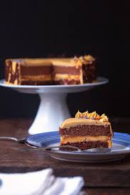 Tort Cu Ciocolată Portocale și Caramel Ciocolată Si Vanilieciocolată Si Vanilie Food Sweets Something Sweet