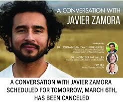 Due to a medical emergency, tomorrow's (March 6th) event