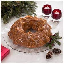 Nordic wear wreath bundt pan 12 cast aluminum christmas cake jello mold bake. Nordic Ware Holiday Wreath Pan Bundt Cake Mix Bundt Cake Pan Impressive Christmas Dessert