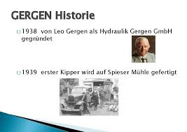 The mill today is a tea's lounge. Firmenprsentation Gergen Historie 1938 Von Leo Gergen Als
