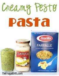 Creamy Pesto Pasta Recipe From Thefrugalgirls Com This Delicious Comfort Food Dish Using Pesto Pasta Recipes Creamy Pesto Pasta Creamy Pesto Pasta Recipe