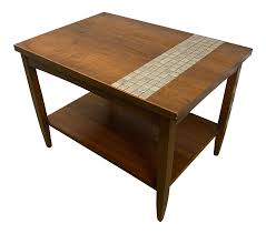Vintage Mid Century Modern Lane Monte Carlo Tile Top Table Chairish