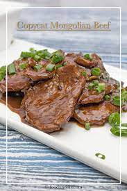P F Chang S Copycat Mongolian Beef Recipe Beef Recipes Mongolian Beef Beef Steak Recipes