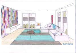 Perspectief Van Een Woonkamer By Habers Interieur Binnenhuisarchitectuur Perspectief Interieur En Droomhuizen