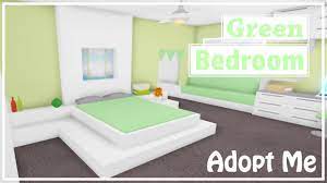 Maybe you would like to learn more about one of these? Green Modern Bedroom Speed Build Adopt Me Roblox Youtube