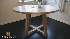 Small kitchen plans round kitchen modern scandinavian interior scandinavian kitchen scandinavian style kitchen interior kitchen decor kitchen furniture kitchen table chairs. Making A Round Dining Table Youtube