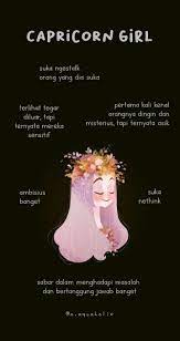 Ramalan bintang zodiak mingguan untuk bintang capricorn pada bulan agustus 2021, bintang ini meliputi jodoh, nasib, cinta, karir, masa depan, keuangan dan hubungan asmara. Capricorn Girl Kata Kata Indah Kutipan Buku Kutipan Pelajaran Hidup
