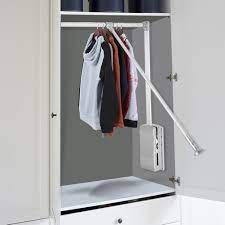 Available for delivery in ireland and the uk. Home Furniture Diy 12kg Pull Down Wardrobe Rail 450 600mm Clothes Hanger That Pulls Down Lift Storage Solutions