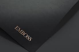 Download Gold Foil Emboss Logo Mockup Creative Photoshop Templates Creative Market