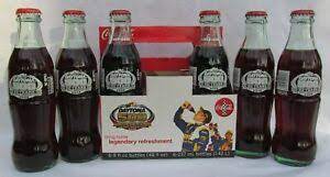 Coca cola coke silver anniversary bottle second ed. Coca Cola Daytona 500 The Great American Race 50 Years Nascar Coke Bottle 6 Pack Ebay