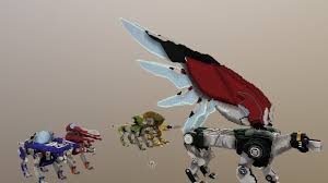 Voltron Lions Upgrade Minecraft Voltron Lions Voltron Legendary Defender