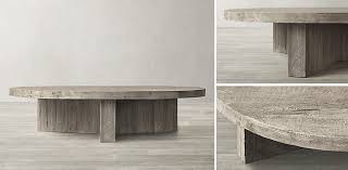 Well you're in luck, because here they come. Coffee Table Collections Rh