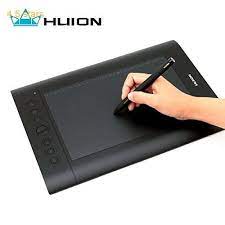 Huion H610 Pro Graphics Drawing Pen Tablet With Hot Keys Compatible With Windows Mac Drawing Tablet Pen Tablet Graphics Tablet