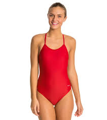 Swimming suit bathing suits one peice swimsuit women women's swimwear piece woman korean ins super solid polyester sierra surfer. Sporti Sporti Tie Back One Piece Swimsuit 26 Red Walmart Com Walmart Com