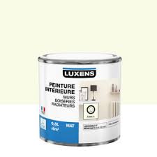 82311579 l peinture velours envie vert botanic. Peinture Interieure Blanc Cool 3 Luxens Mat 0 5l Ravate Com