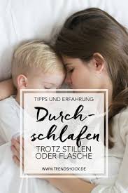 Durchschlafen Trotz Stillen Oder Flasche Wir Haben Es Geschafft Stillen Schlaf Baby Kinderschlaf