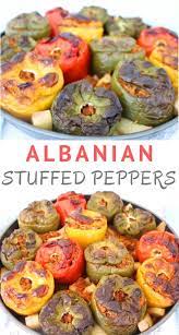 Stuffed Peppers An Albanian Recipe Mediterranean Latin Love Affair Recipe Albanian Recipes Stuffed Peppers Food