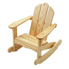 Outdoor Little Colorado Childs Sunroom Adirondack Rocking Chair Natural Lacquer Black Font 141 Nat Adirondack Rocking Chair Rocking Chair Plans Rocking Chair