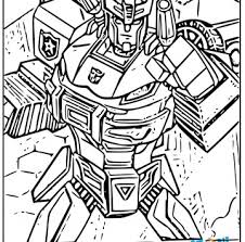 Transformers Cyberverse Optimus Prime Da Colorare Cartoni Animati