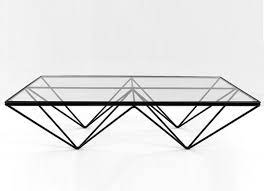Table de salon carre en chrome 'alanda' conçu par paolo piva pour b&b italie, 1981. Alanda Coffee Table By Paolo Piva For B B Italia Film And Furniture