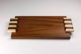 Wood Flat Serving Tray Chaveiro De Madeira Relogios De Madeira Ideias De Paletes