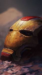 Art, vision, captain america, thor, hulk, iron man, marvel comics. Damaged Helmet Armour Iron Man Wallpaper