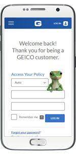 Your vehicle identification number (vin) the physical address where your vehicle is stored. Geico S Mobile App Free Insurance App Geico
