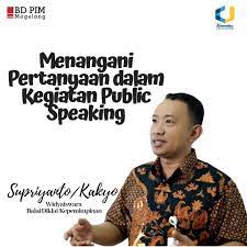 How has the public transport system in your country changed in the last 20 years? Menangani Pertanyaan Dalam Kegiatan Public Speaking Kemenkeu Learning Center