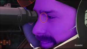 Daryl Lorenz from gundam thunderbolt:First time??