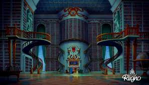 La bella e la bestia. Regno Disney Scena Della Biblioteca La Bella E La Bestia Facebook