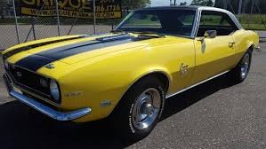 Image result for Canary Yellow 1968 AC Cars