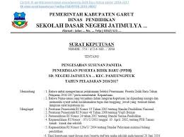 Garut, 13 september 1966 : Contoh Sk Bendahara Sekolah Masnurul