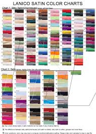 order color swatches satin