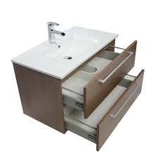 Find wall sconces in a variety of finishes, sizes, and styles. Buy 32 Inch Wall Mount Modern Bathroom Vanity In Light Oak Rs Dm800 Lok On Conceptbaths Com Free Shipping