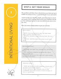 Start The New Year Off Right With This Printable Goal Setting Workbook Workbook Goal Planning Worksheet Word Activities