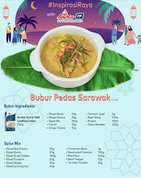 Bubur pedas sarawak demo kak zo sedap by sarawak aritok. Tajria Resipi Bubur Pedas Sarawak Juadah Klasik Daripada Anchor Food Professionals