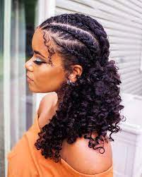 21 Easy Ways To Wear Natural Hair Braids Page 2 Of 2 Stayglam Hair Styles Natural Braided Hairstyles Natural Hair Styles