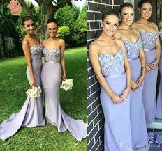 Elegant Lilac Long Bridesmaid Dress Mermaid Sweetheart Appliques Beaded Maid Of Honor Dress Vestido Para Madrinha De Casamento Yellow Bridesmaid Dress Brides Ma Mermaid Bridesmaid Dresses Lilac Bridesmaid Dresses Beach Bridesmaid